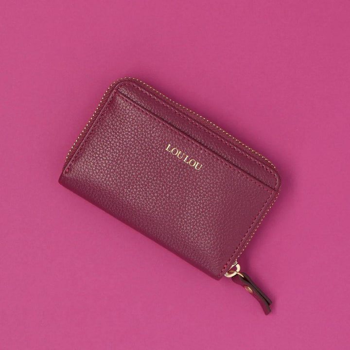 Voorkant op model #kleur_plum