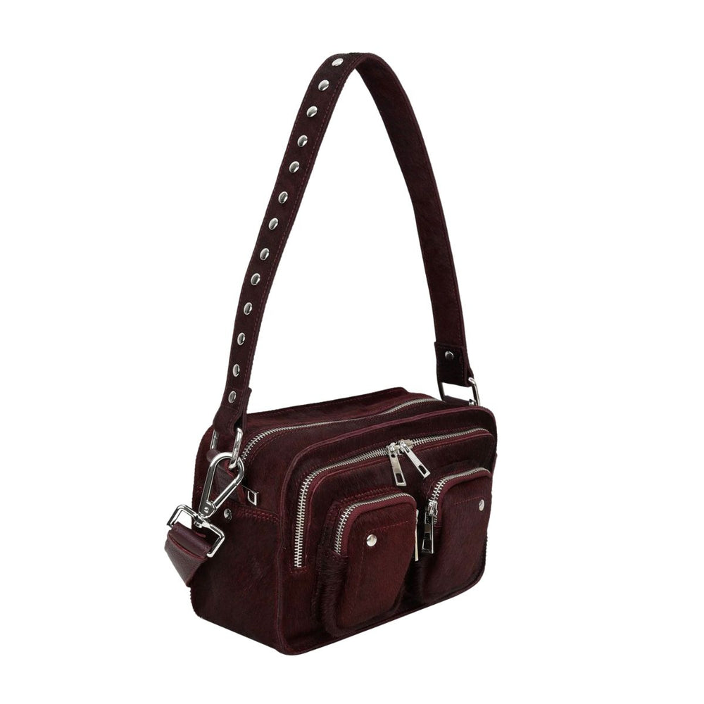 Voorzijde van de Ellie Deluxe in Bordeaux #kleur_bordeaux
