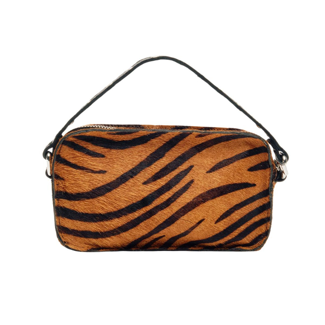 Achterkant van de Nunoo helena striper deluxe dark brown #kleur_deluxe-dark-brown