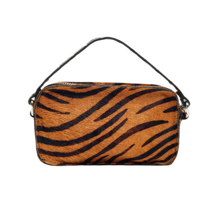 Achterkant van de Nunoo helena striper deluxe dark brown #kleur_deluxe-dark-brown