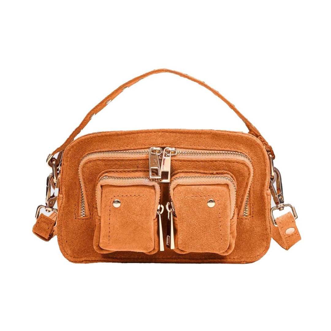 Voorkant van de Nunoo Helena suede orange #kleur_orange