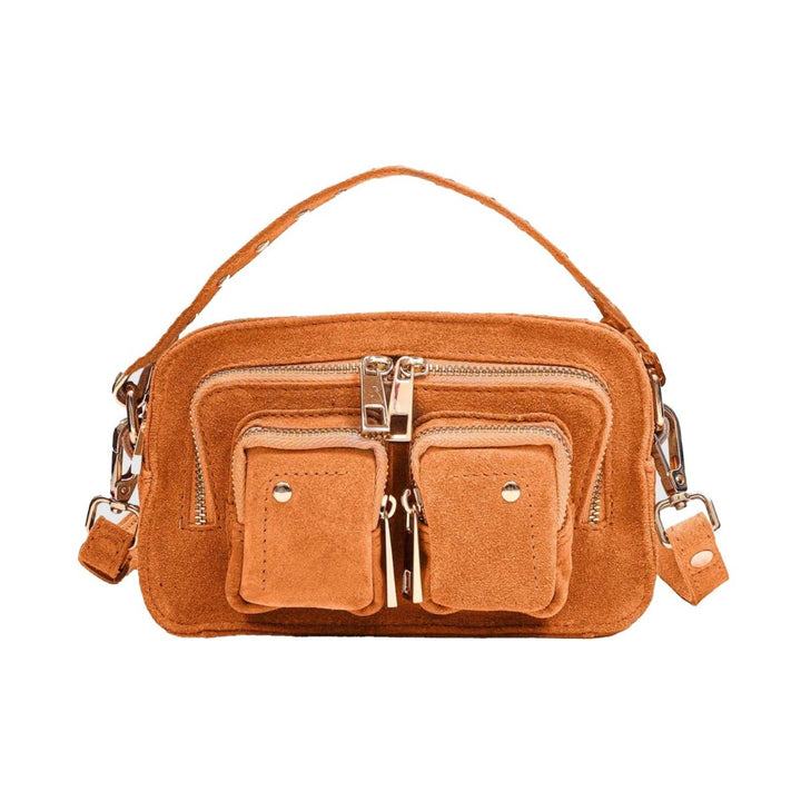 Voorkant van de Nunoo Helena suede orange #kleur_orange