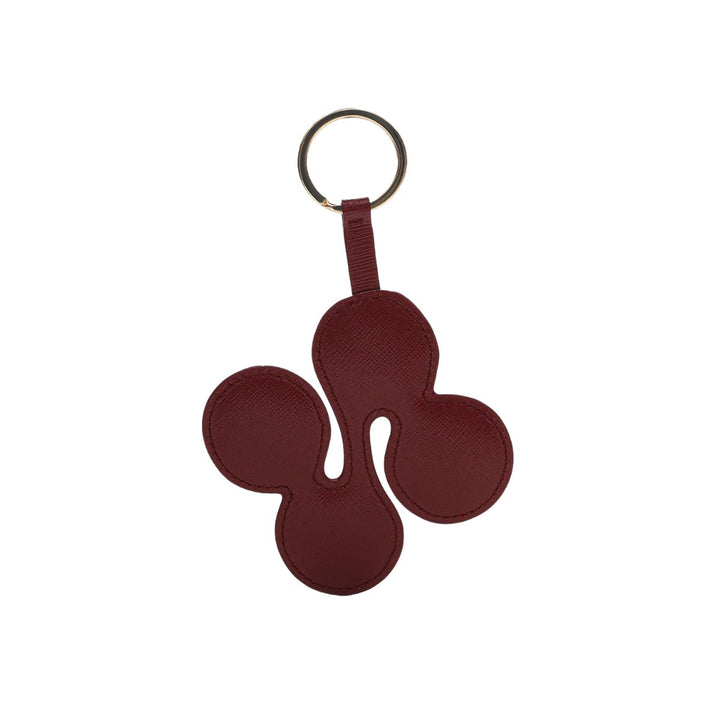 Nunoo | Logo Keyring | Florence Maroon