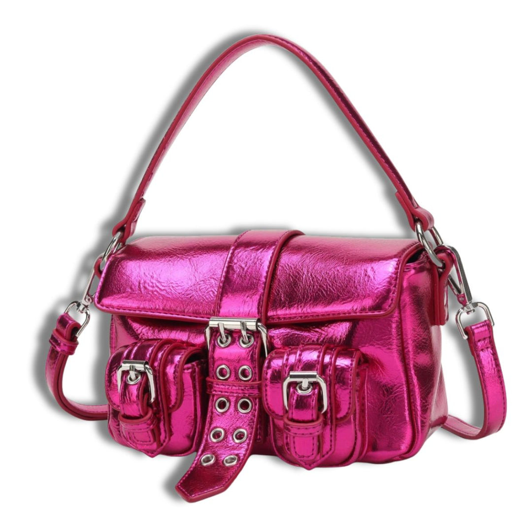 Voorzijde Nunoo Small Honey Buckle cool roze #kleur_roze