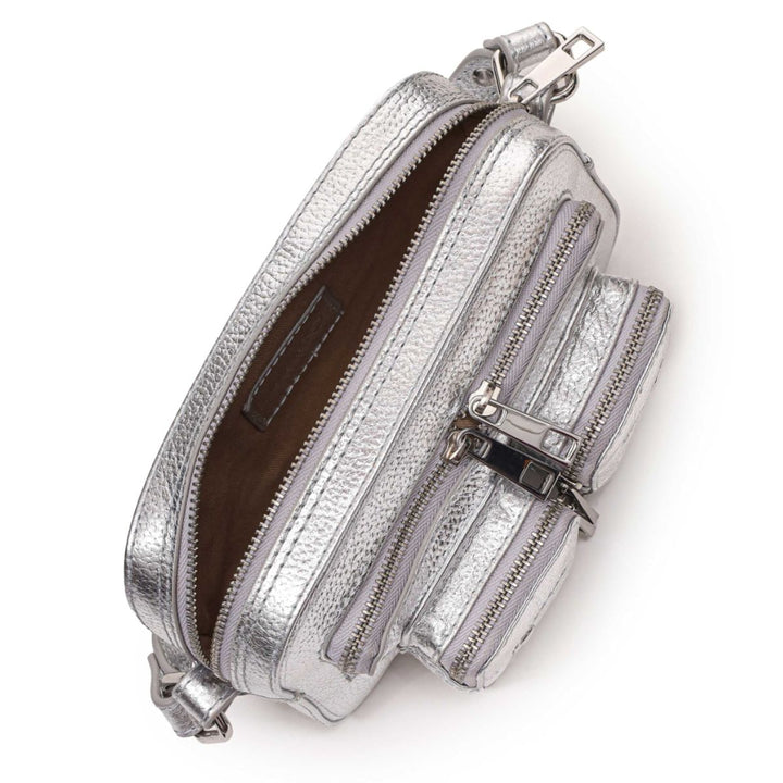 Binnenkant van de Nunoo Helena Metallic Zilver #kleur_zilver