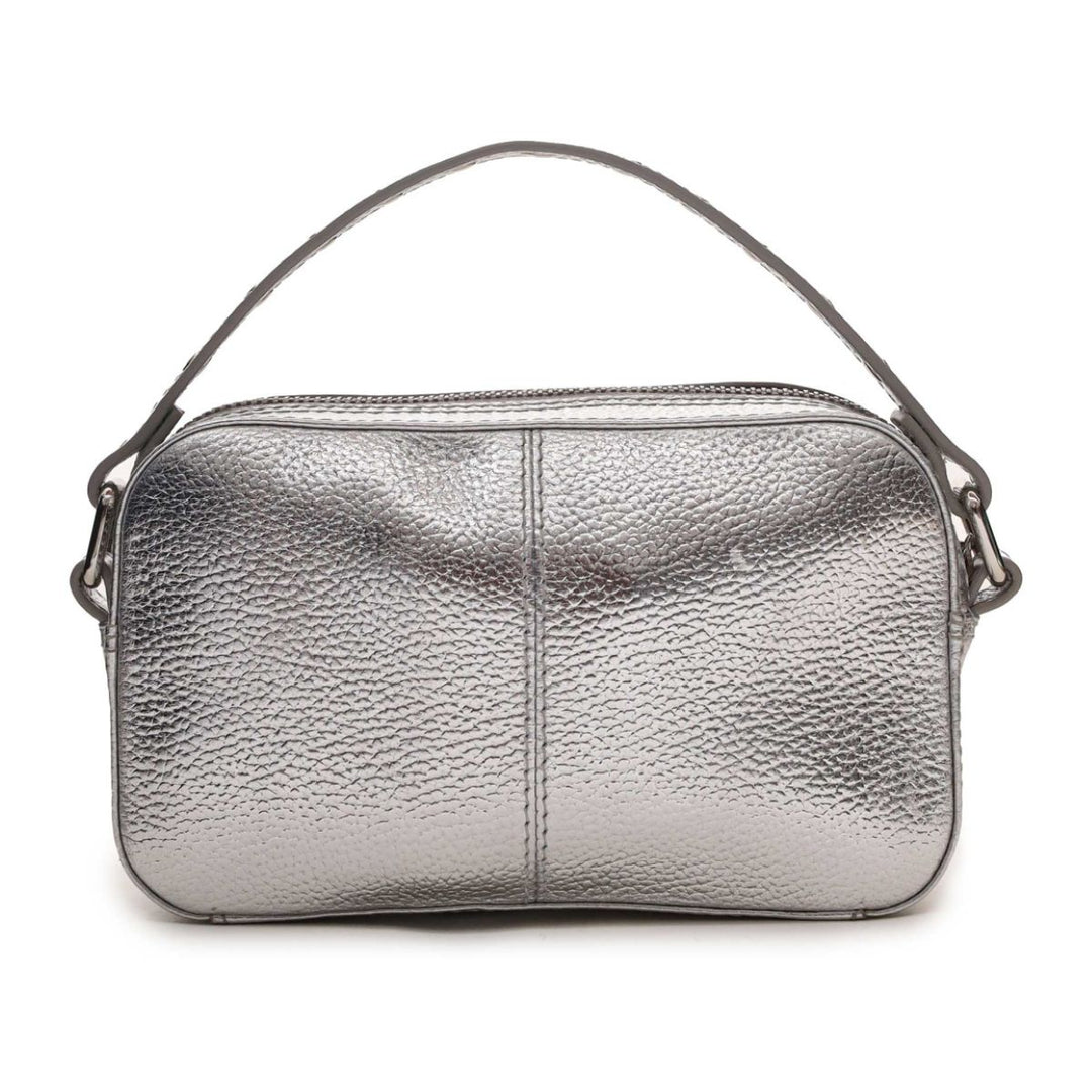 Achterkant van de Nunoo Helena Metallic Zilver #kleur_zilver