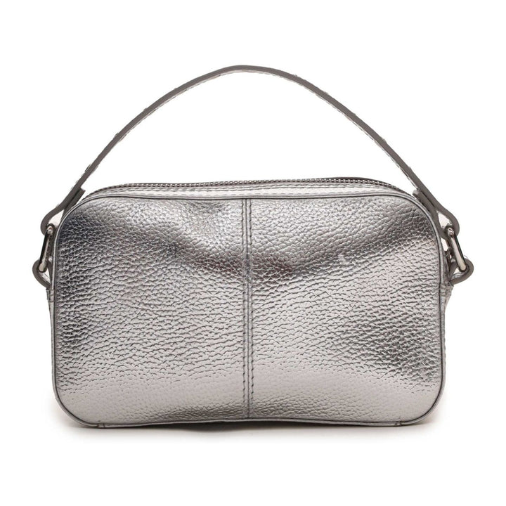 Achterkant van de Nunoo Helena Metallic Zilver #kleur_zilver