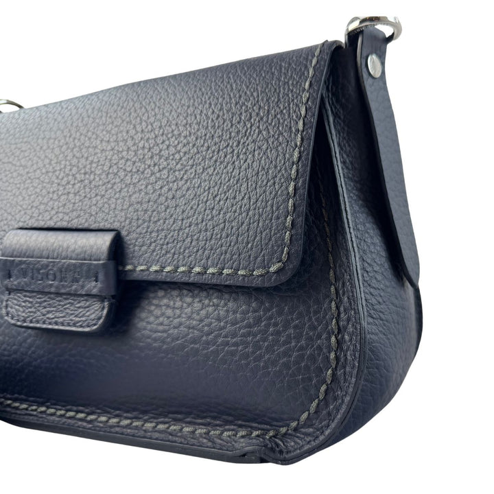 Plinio Visona | 24305 leren schoudertas