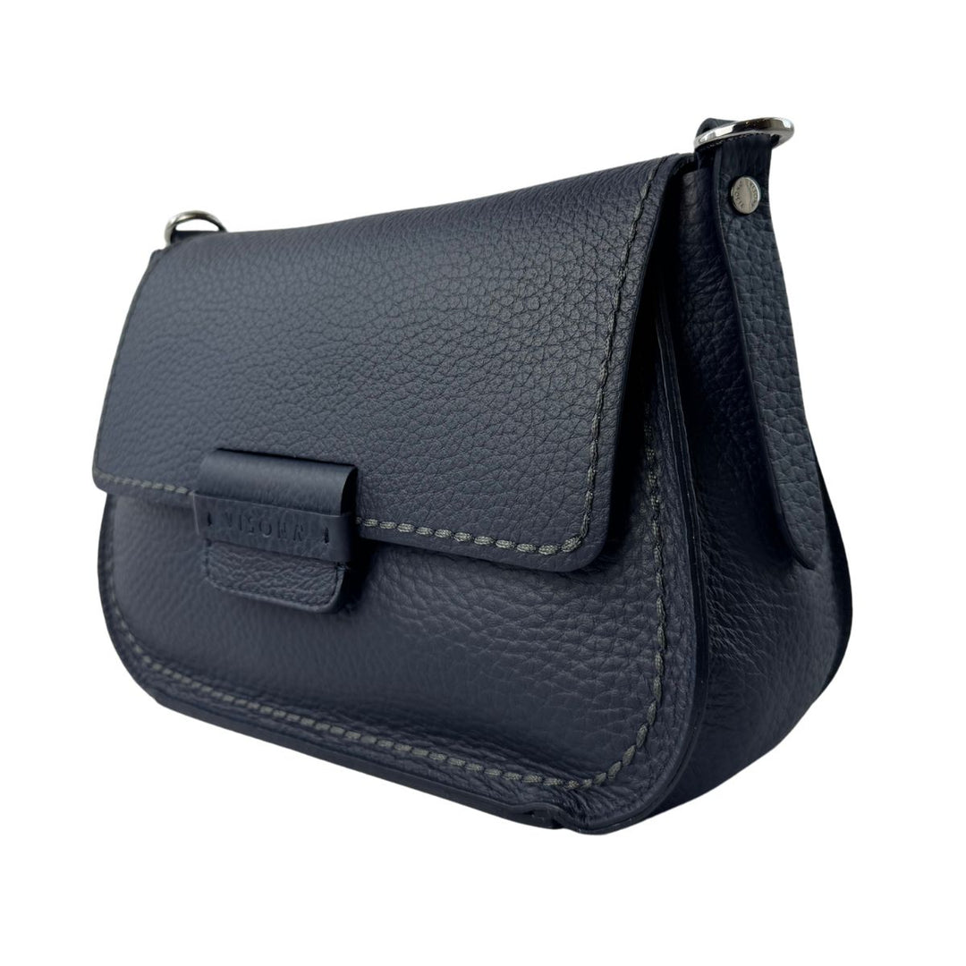 Plinio Visona | 24305 leren schoudertas