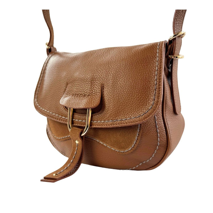 Voorzijde an de Plinio Visona _23500 cognac #kleur_cognac