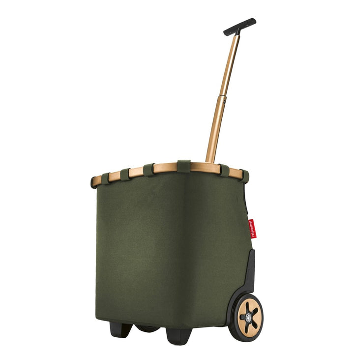Voorkant van de Reisenthel Boodschappenwagen #kleur_forest-gold