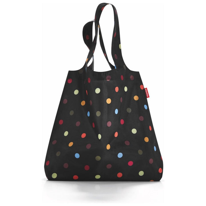 Voorkant van de Reisenthel mini Maxi opvouwbare shopper in dots kleur #kleur_dots