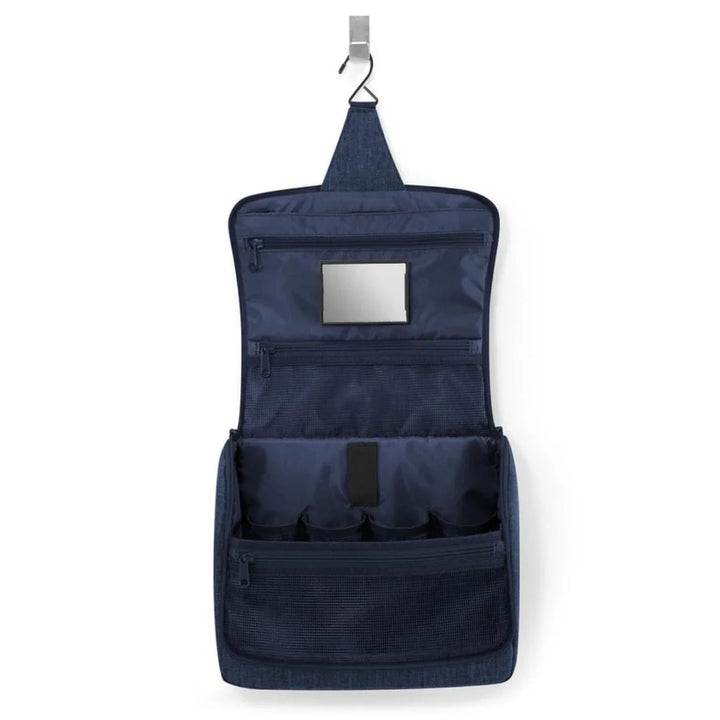 Binnenkant van de Reisenthel Toilettas XL Twist navy #kleur_twist-navy