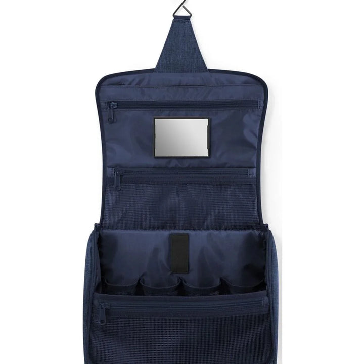 Binnenkant van de Reisenthel Toilettas XL Twist navy #kleur_twist-navy