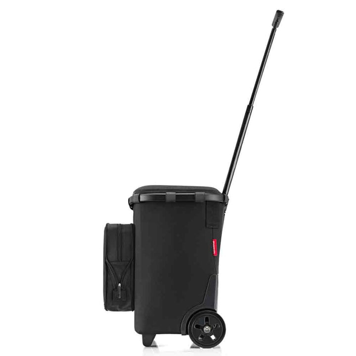 Zijkant van de Reisenthel carry cruiser plus #kleur_black-black