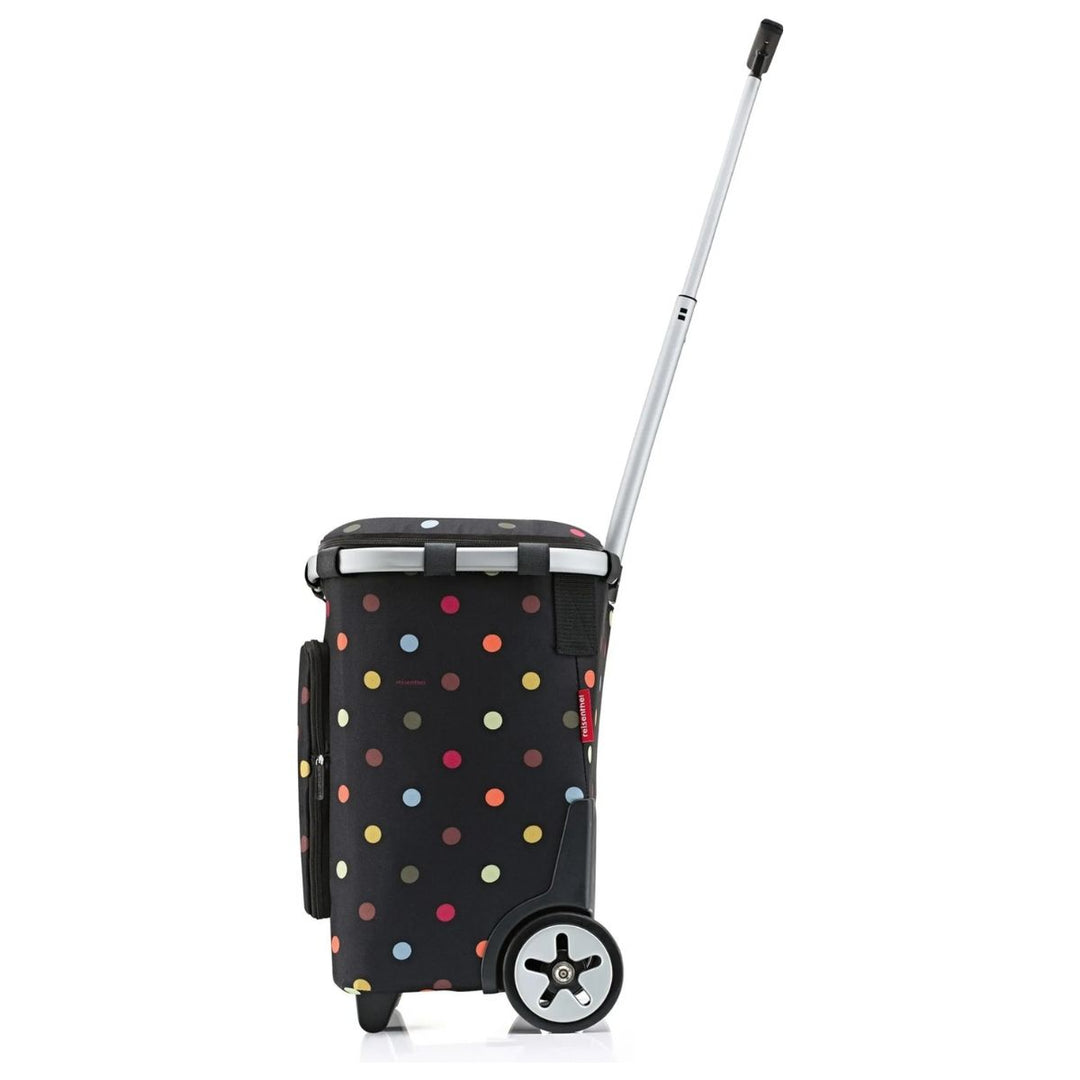 Zijkant van de Reisenthel Carrycuiser plus dots #kleur_dots
