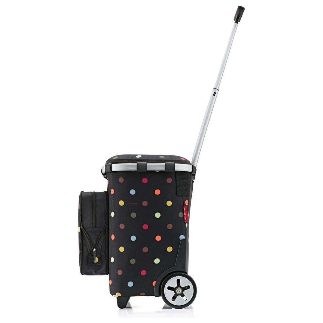 Zijkant van de Reisenthel Carrycuiser plus dots #kleur_dots