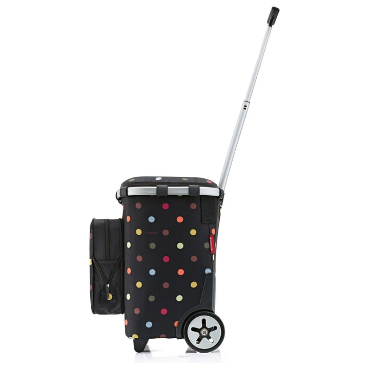 Zijkant van de Reisenthel Carrycuiser plus dots #kleur_dots