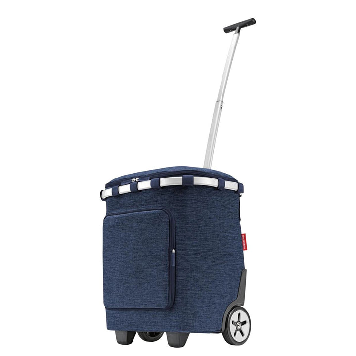 Voorkant van de Reisenthel Carrycuiser plus twist-navy #kleur_twist-navy 