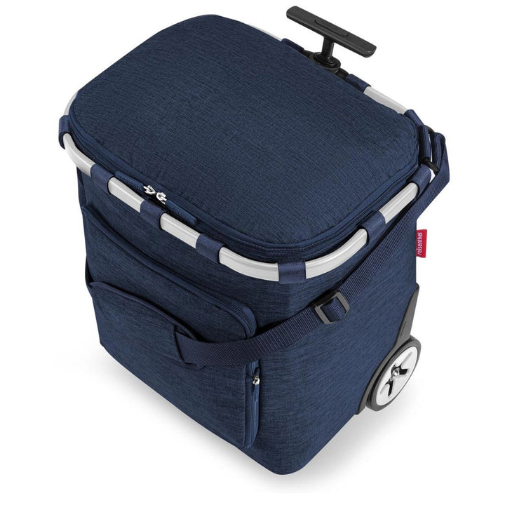 Bovenkant van de Reisenthel Carrycuiser plus twist-navy #kleur_twist-navy 