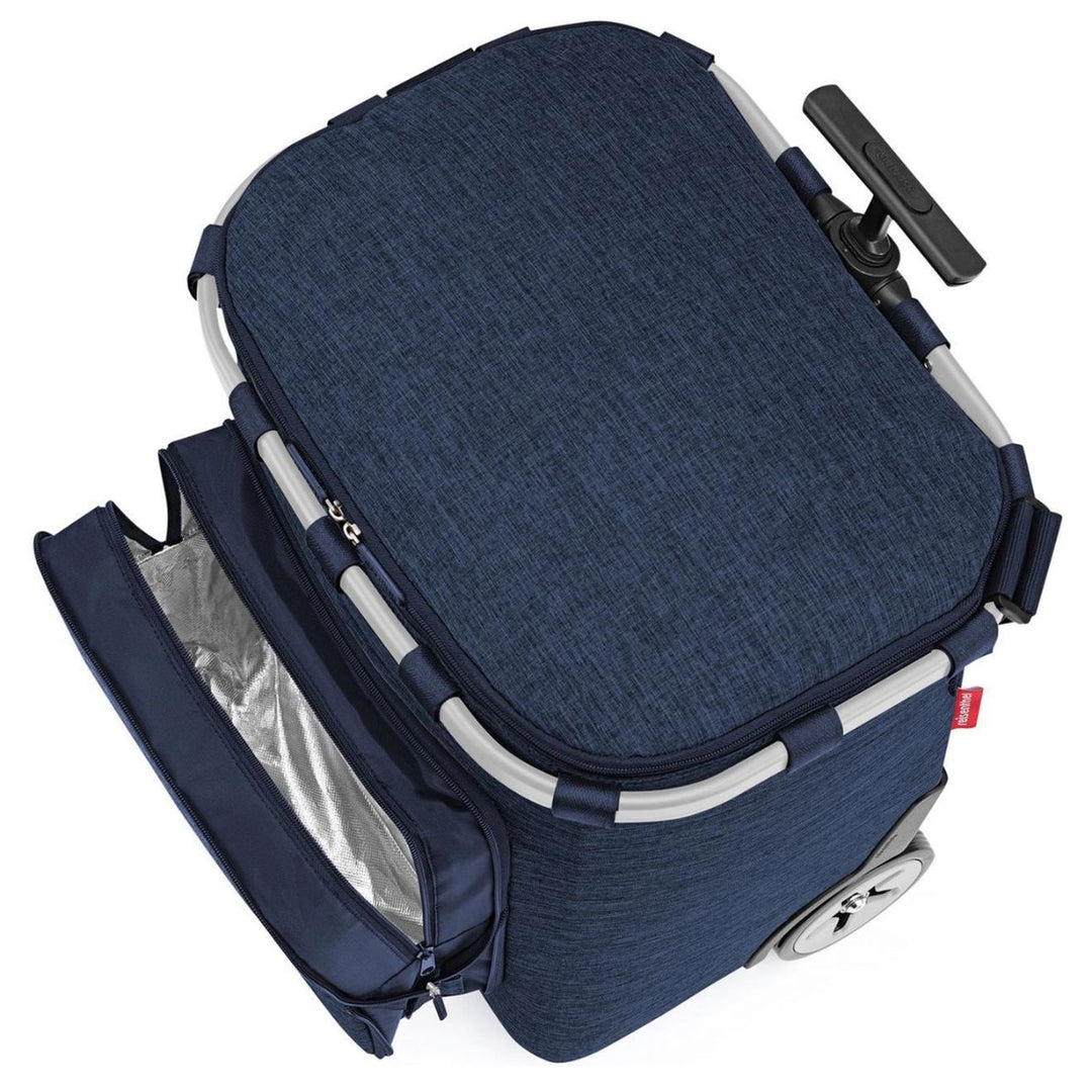Bovenkant van de Reisenthel Carrycuiser plus twist-navy #kleur_twist-navy 