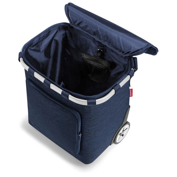 Binnenkant van de Reisenthel Carrycuiser plus twist-navy #kleur_twist-navy 