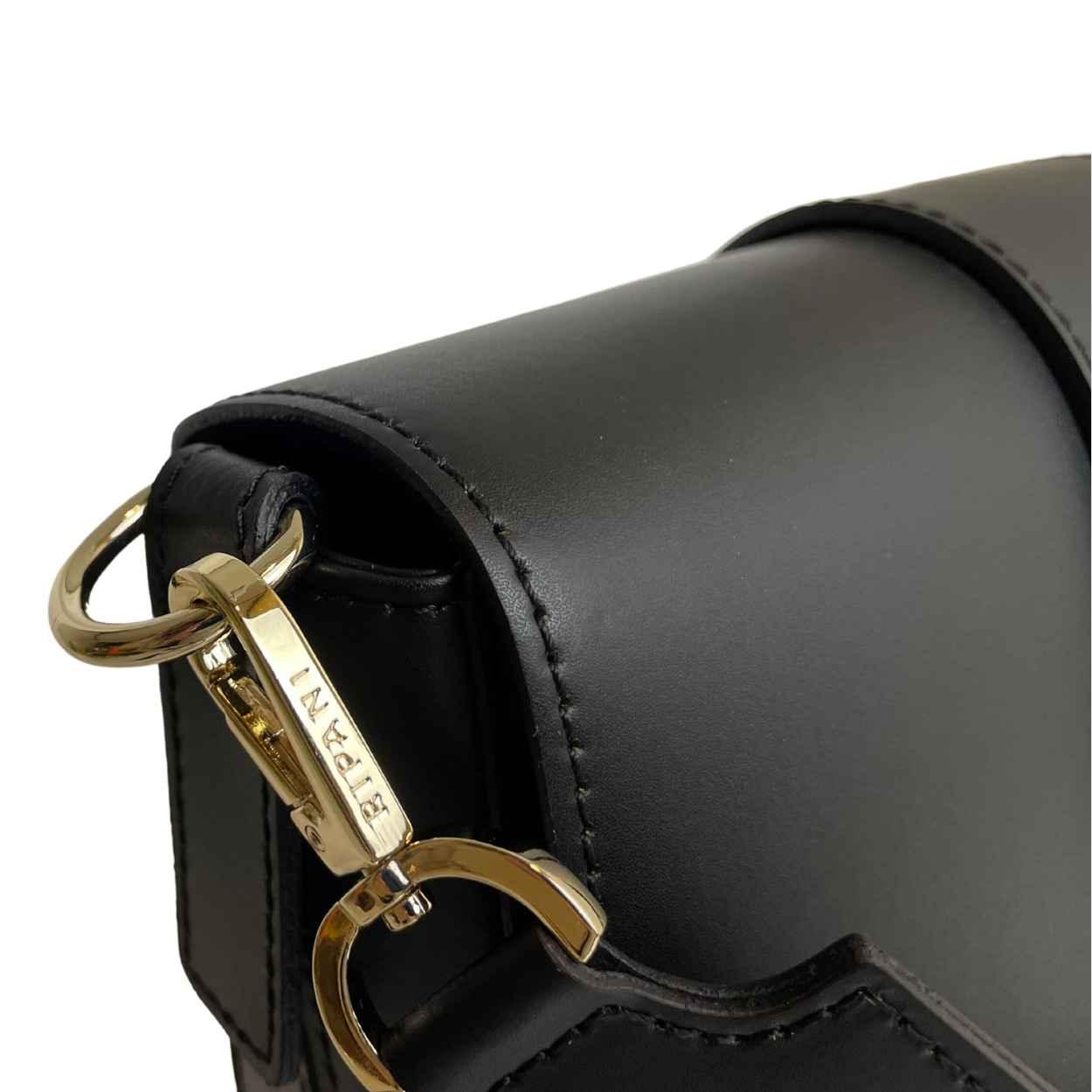 Details van het leer #kleur_black