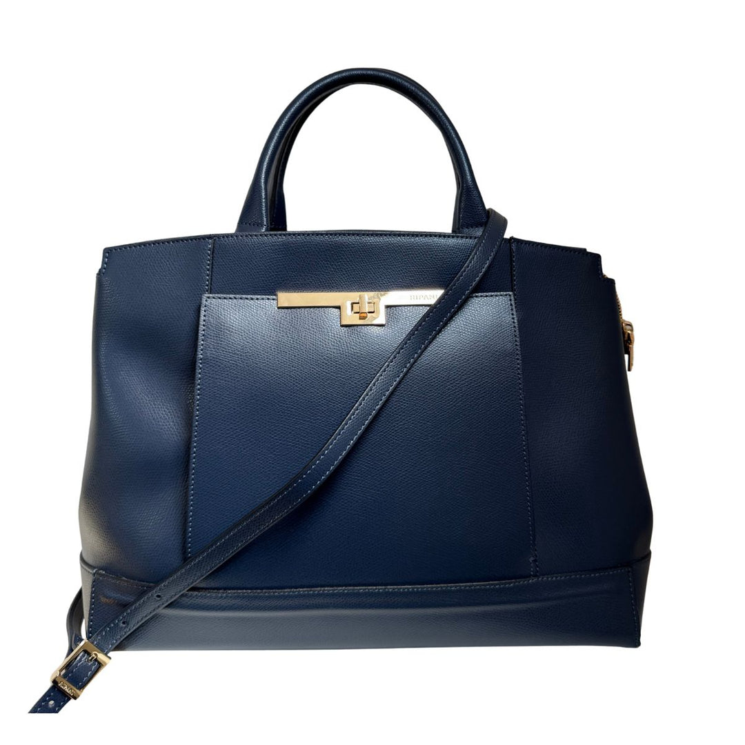 Voorkant met schouderriem #kleur_navy