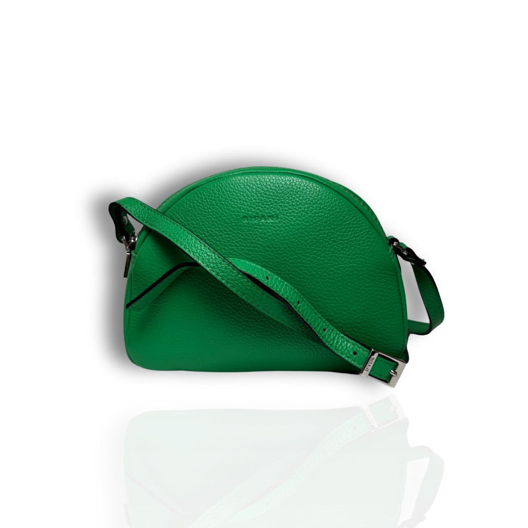 Voorkant van de Ripani 3624 Leren shoudertas groen #kleur_groen