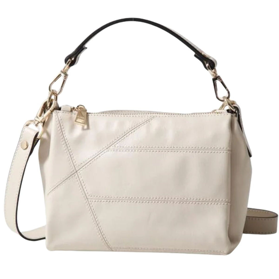 Voorkant van de Ripani 4807 shopper beige #kleur_beige