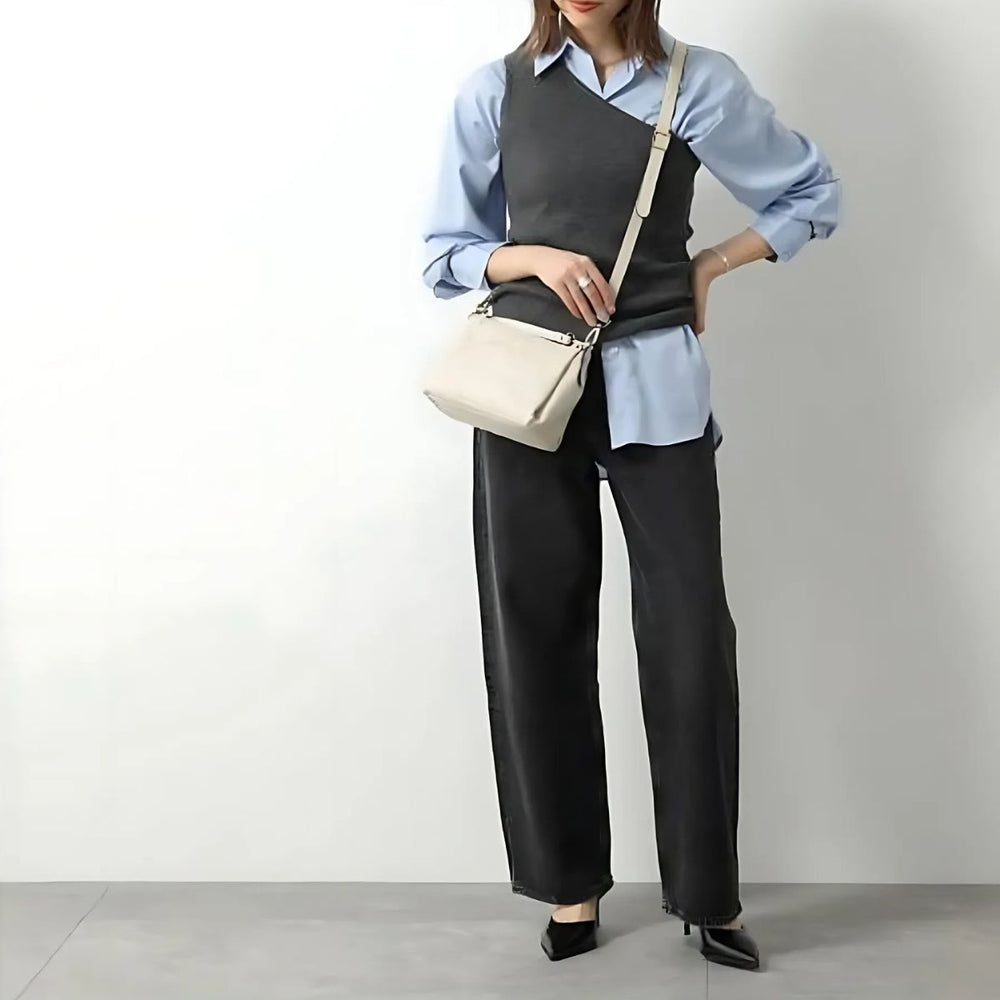 De Ripani 4807 in gebruik van de Ripani 4807 shopper beige #kleur_beige