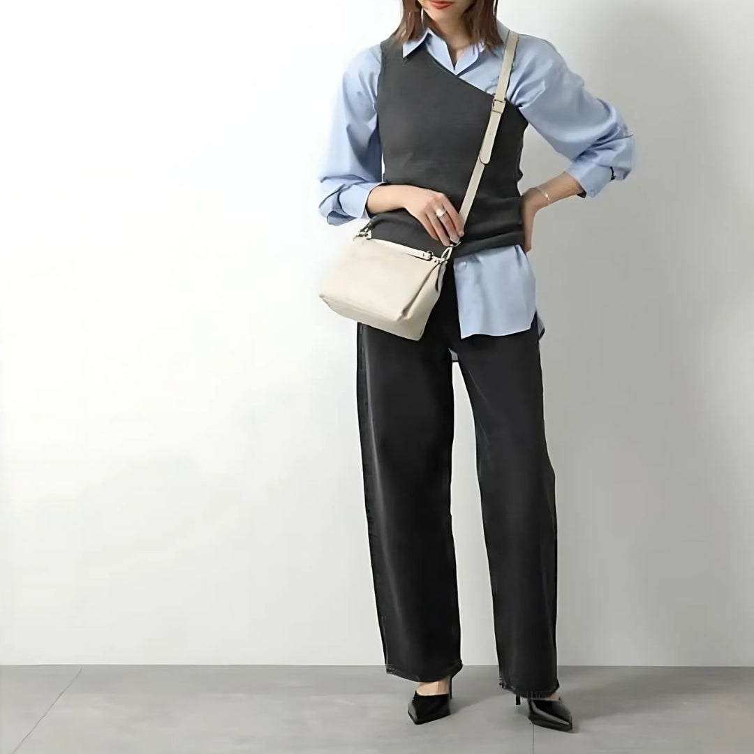 De Ripani 4807 in gebruik van de Ripani 4807 shopper beige #kleur_beige