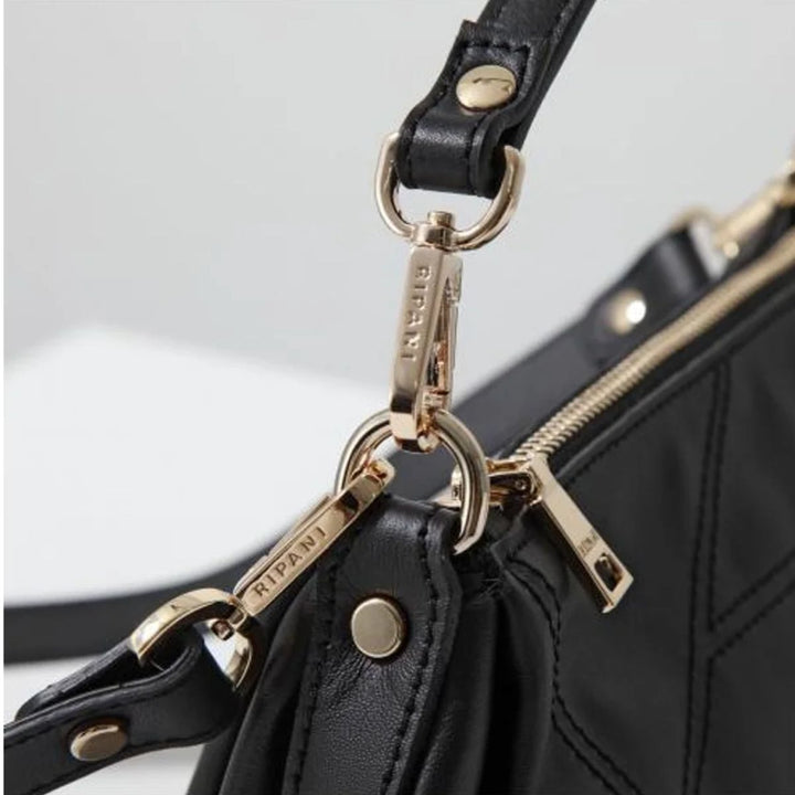 Details van het materiaal van de Ripani 4807 shopper black #kleur_black