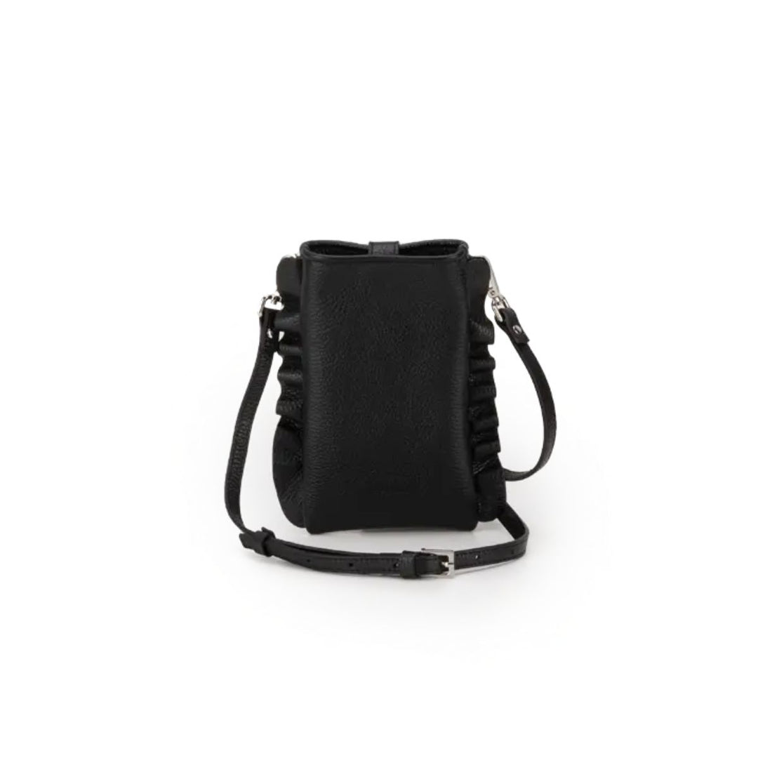 Voorkant van Ripani 8614 telefoontasje black #kleur_black