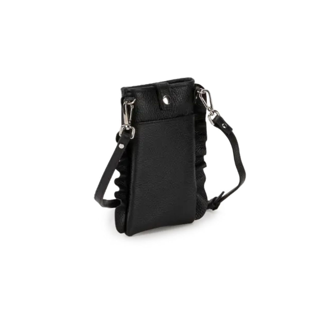 Voorzijde van Ripani 8614 telefoontasje black #kleur_black