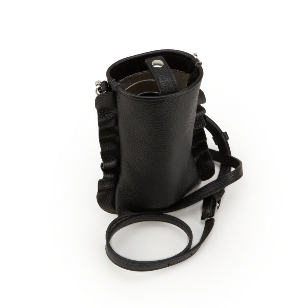 Binnenkant van Ripani 8614 telefoontasje black #kleur_black