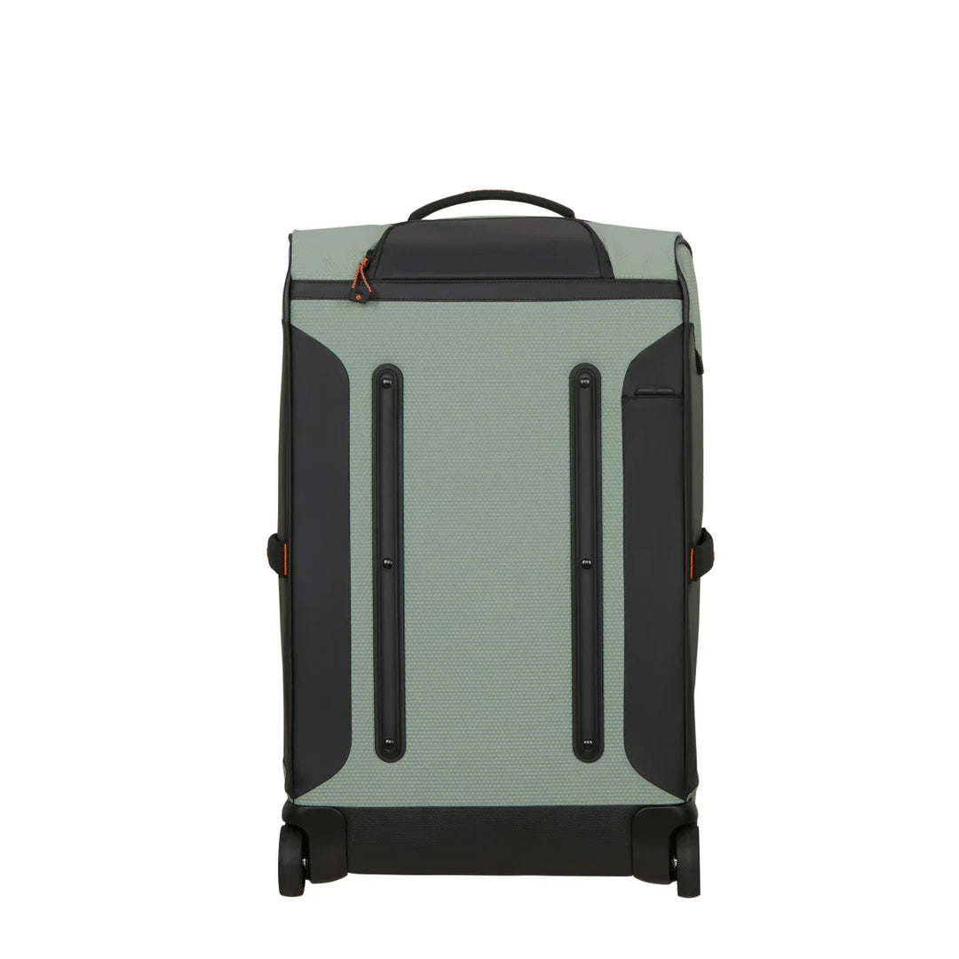 Achterkant van de Ecodiver 67 in licht-sage #kleur_licht-sage