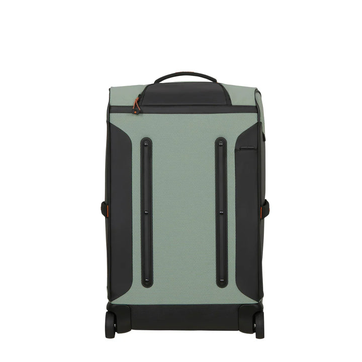 Achterkant van de Ecodiver 67 in licht-sage #kleur_licht-sage