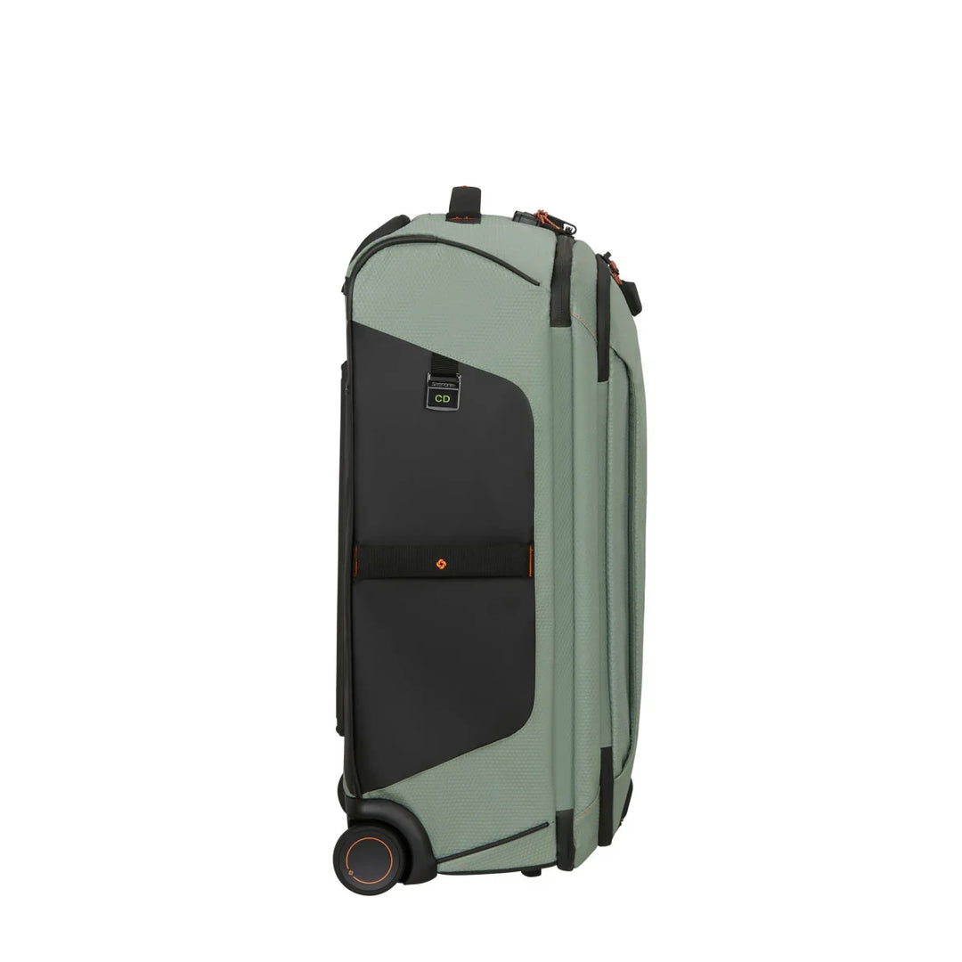 Zijkant van de Ecodiver 67 in licht-sage #kleur_licht-sage