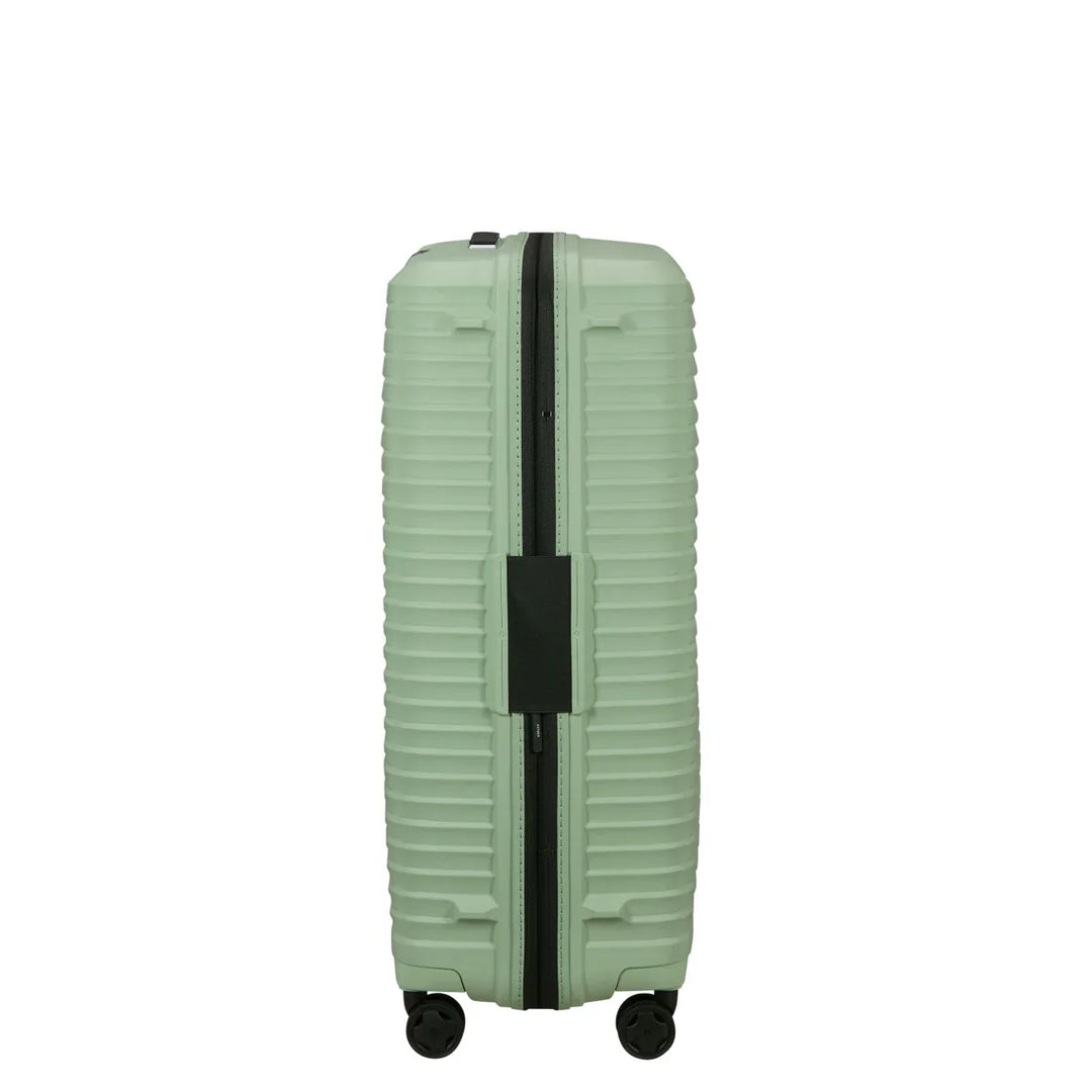 Zijkant van de Samsonite Upscape soft-sage #kleur_soft-sage