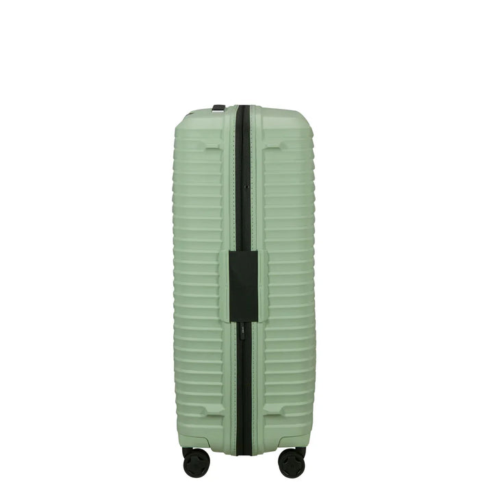 Zijkant van de Samsonite Upscape soft-sage #kleur_soft-sage