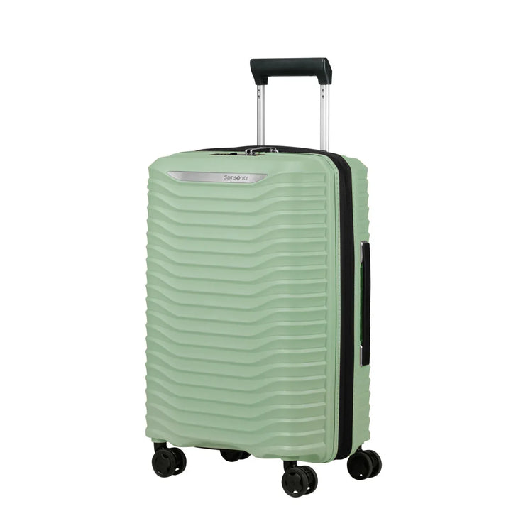 Voorzijde van de Samsonite Upscape handbagage in soft-sage #kleur_soft-sage