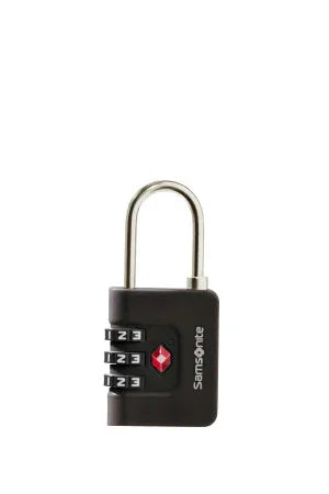Voorkant van de Samsonite lock #kleur_black