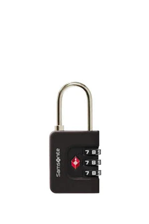 Voorkant van de Samsonite lock #kleur_black