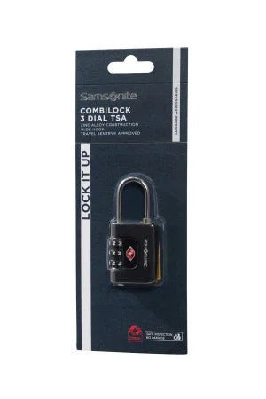 Verpakking van de Samsonite lock #kleur_black
