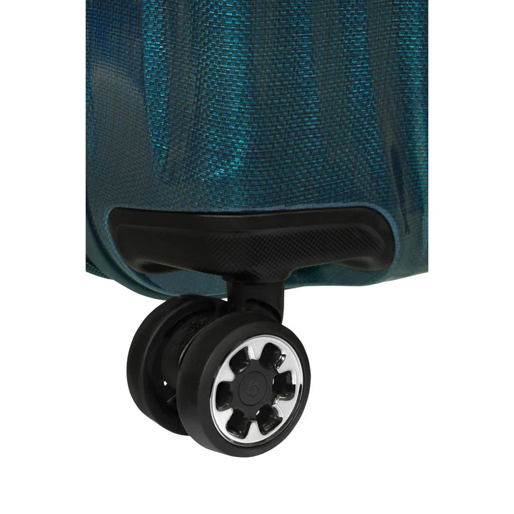 Wielen van de Samsonite NEXIS handbagage koffer petrol #kleur_petrol