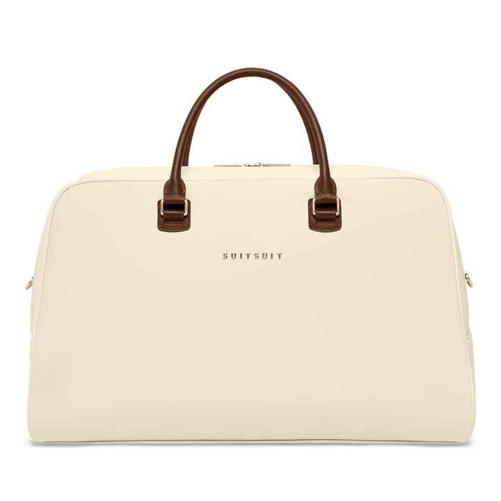 Voorkant van de SUITSUIT Weekender uit de Serenity collectie Whisper-white #kleur_whisper-white