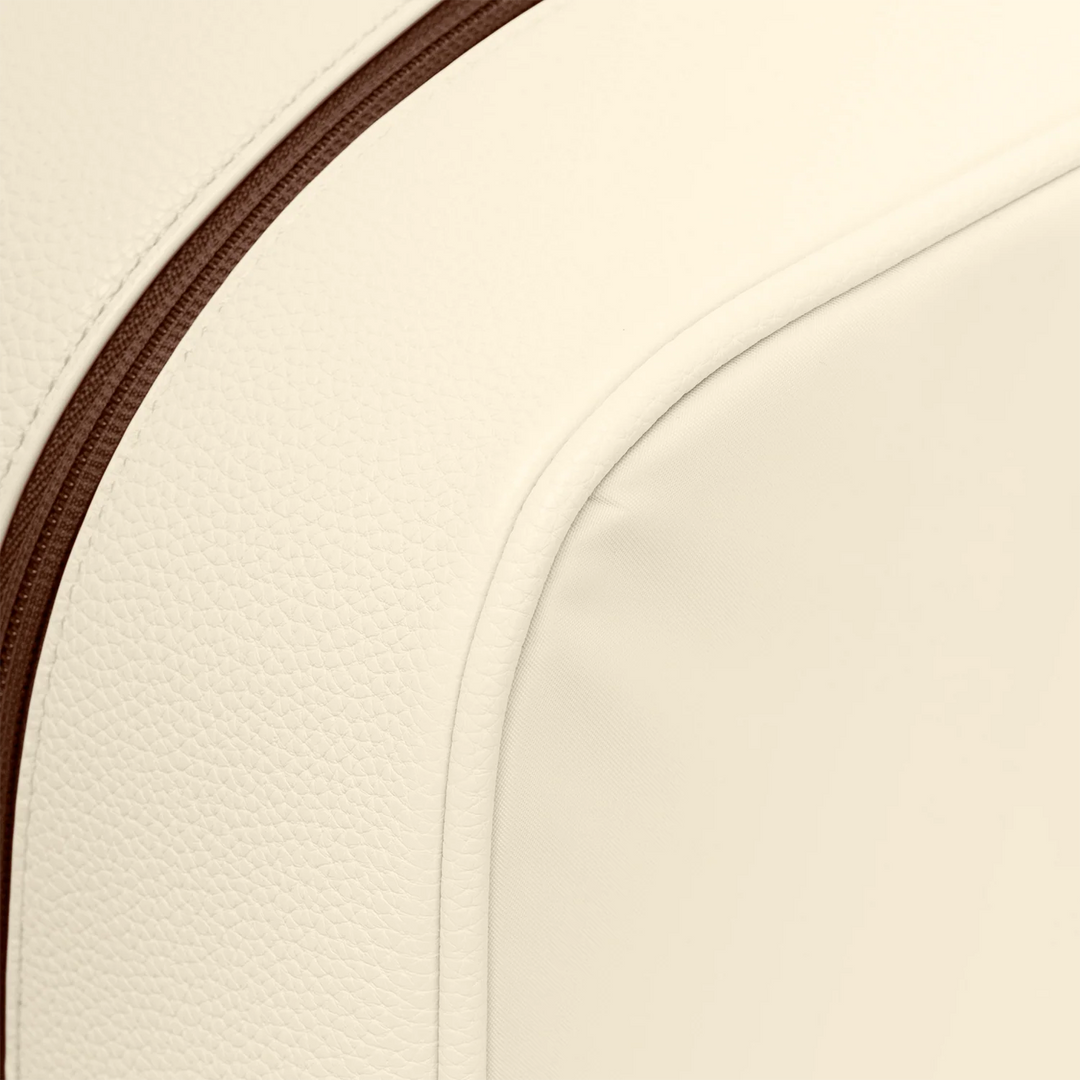 Details van het materiaal van de SUITSUIT Weekender uit de Serenity collectie Whisper-white #kleur_whisper-white