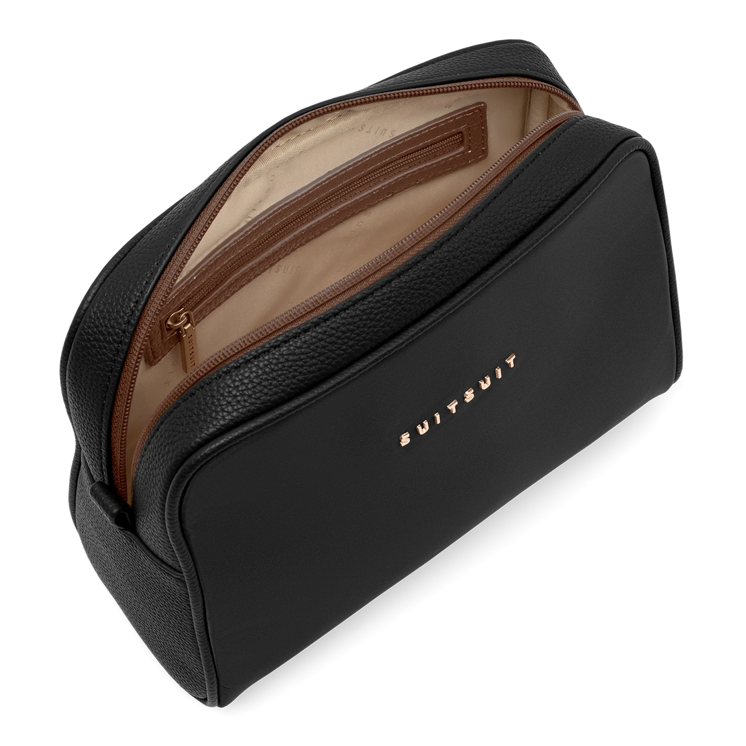 Binnenkant van de grote toilettas #kleur_black-olive