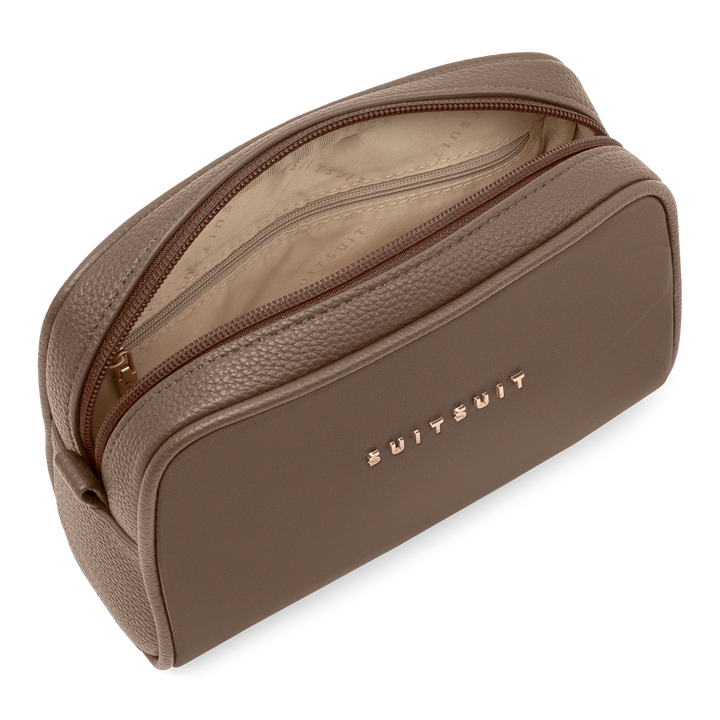 Binnenkant van het SUITSUIT beauty set in moon stone kleine toilettas kleur_moon-stone